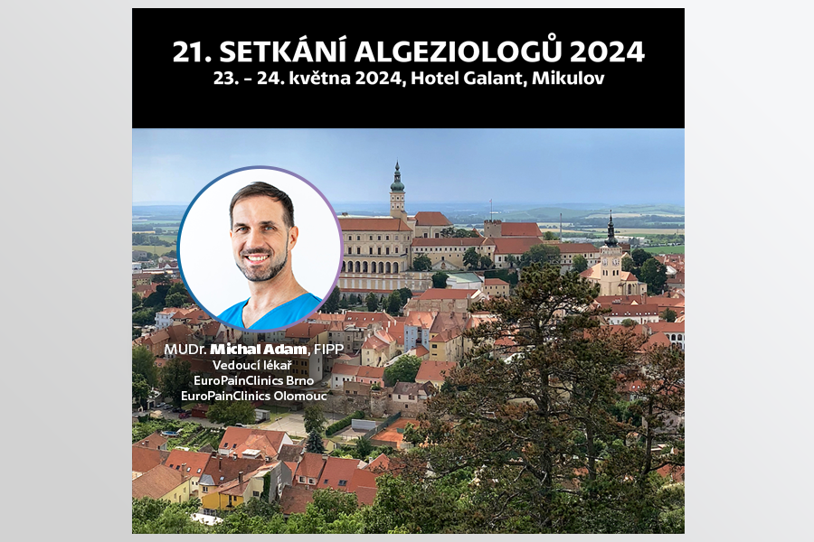 21. Setkání algeziologu 2024 - Léčba bolesti v EuroPainClinics